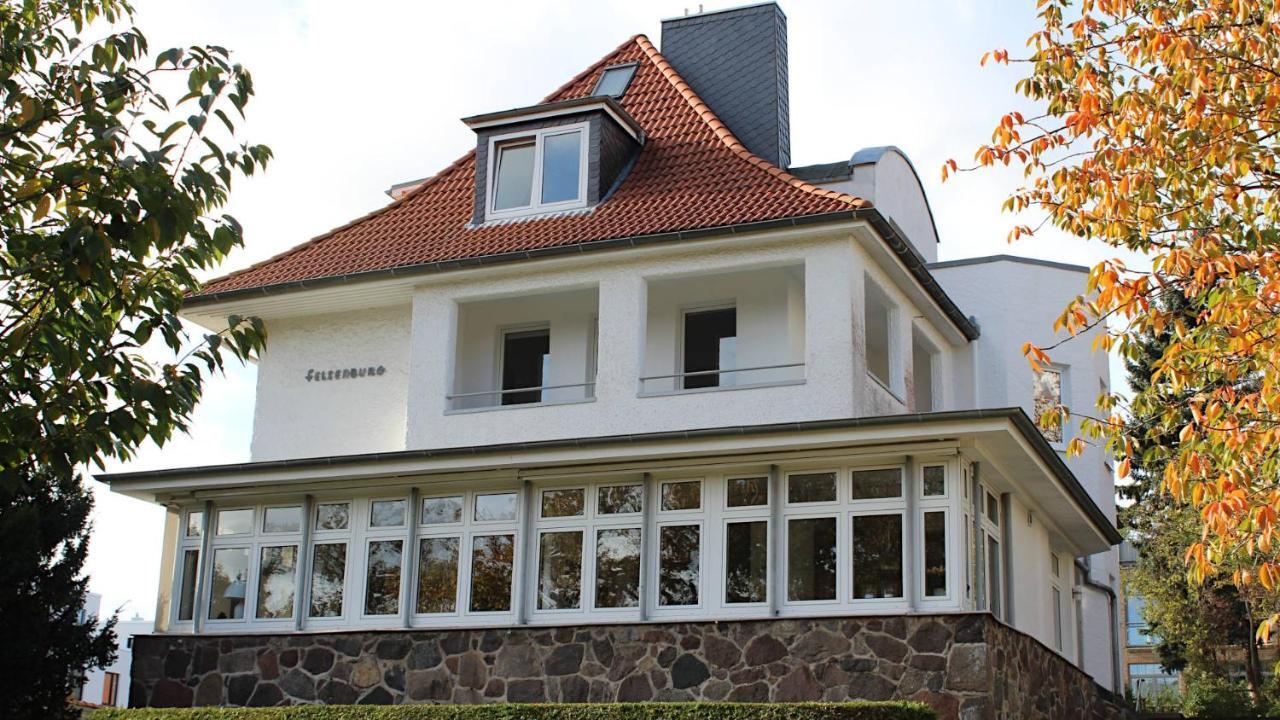 Pematra Villa Felsenburg Fewo Gartenblick Любек Экстерьер фото